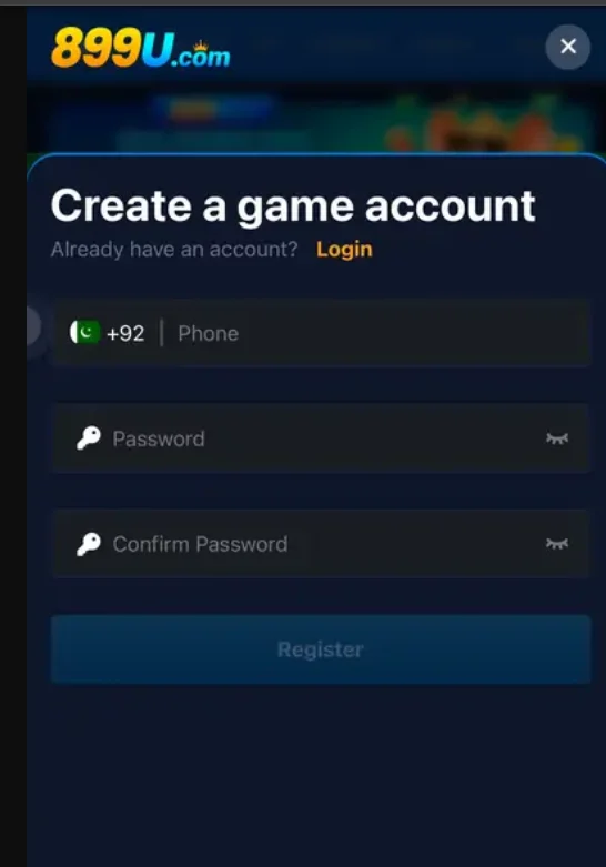 899u game login