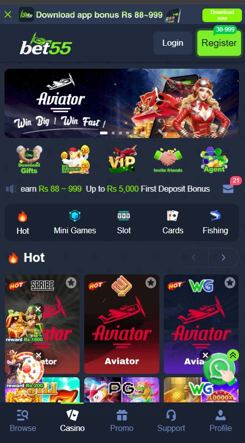 Bet55 Game