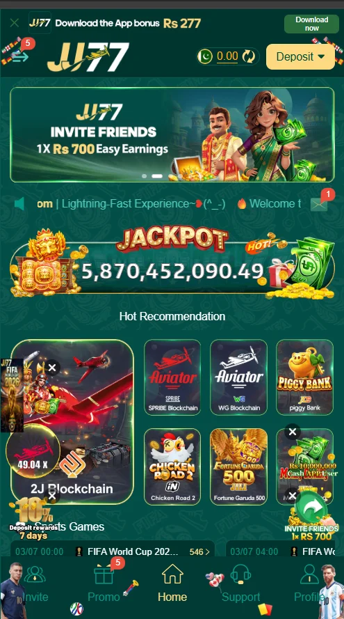 JJ77 Game Dashoard