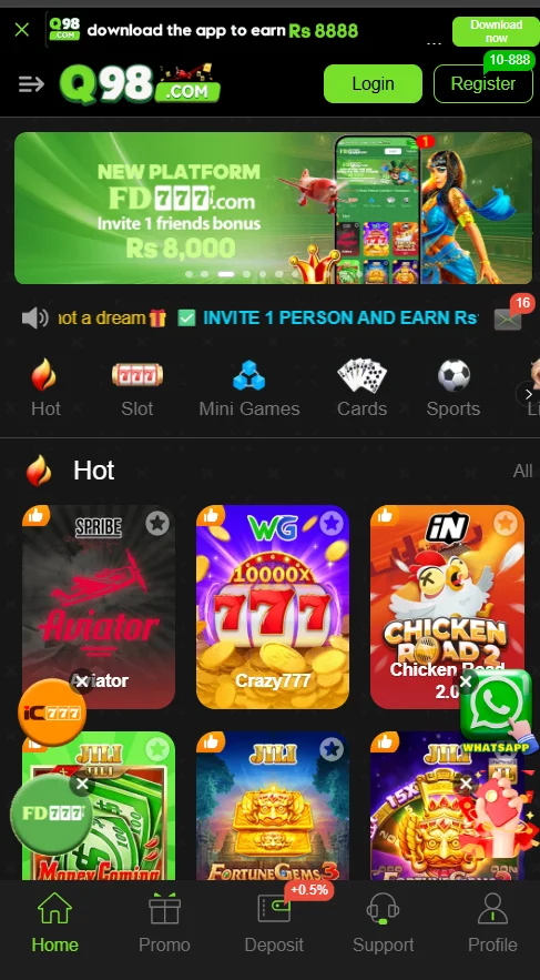 Q98 Game